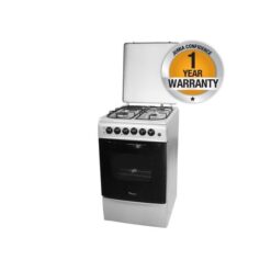 Ramtons 50X60 3 Gas + 1 Electric Cooker - Silver RF/402