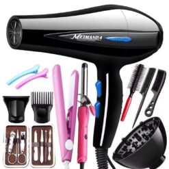 12 PCS PROFESSIONAL BLOW DRY /HAIR DRYER WITH ACCESSORIES