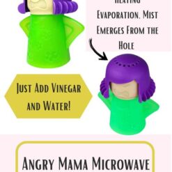 Angry Mama Steam Microwave Cleaner