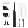 Premium Sonic Electric Toothbrush With 4 Replacable Heads – Smart Deep Cleaning