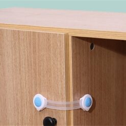 Baby Safety Locks for Cabinets & Drawers (5PCS Child Safety Latch)