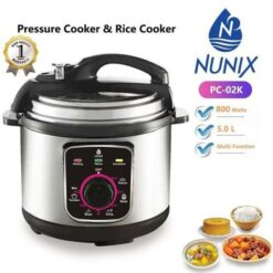 Nunix 5.0L Pressure Cooker & Rice Cooker