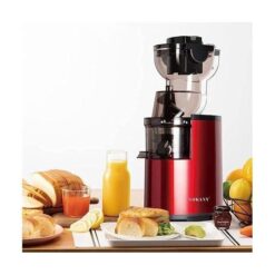 Sokany High Quality Slow Masticating Juicer, Big 80mm Chute, Juice Jug, Pulp Container, BPA-Free, Easy to Clean, Whole Slow Juicer for Fruits and Vegetables