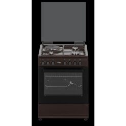 VON Cooker 3 Gas + 1 Electric - VAC6SV31UB Brown