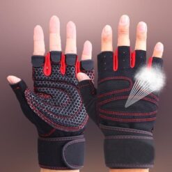 Gym Gloves Fitness Sports Training – Breathable Weight Lifting Gloves with Wrist Support