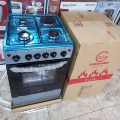 Eurochef Standing Cooker 3+1 Electric Oven 50x55cm