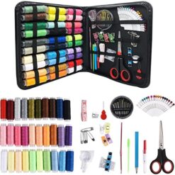 128 Pcs Sewing Kit – Portable Needle And Thread Kit for Home & Travel